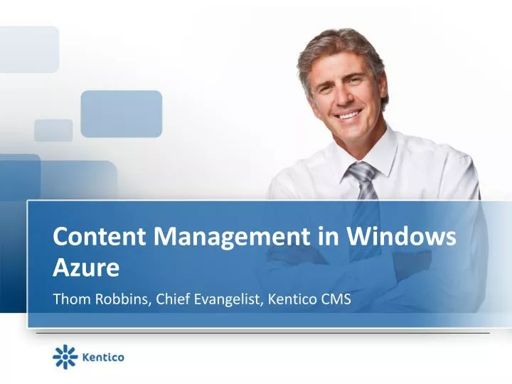 content management in windows azure