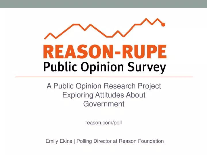 a public opinion research project exploring attitudes about government