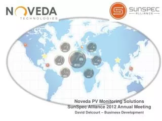 Noveda PV Monitoring Solutions SunSpec Alliance 2012 Annual Meeting