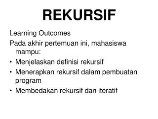 REKURSIF