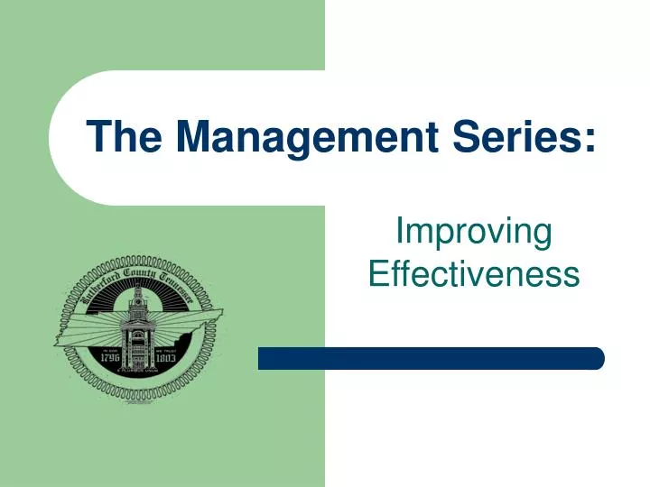 the management series