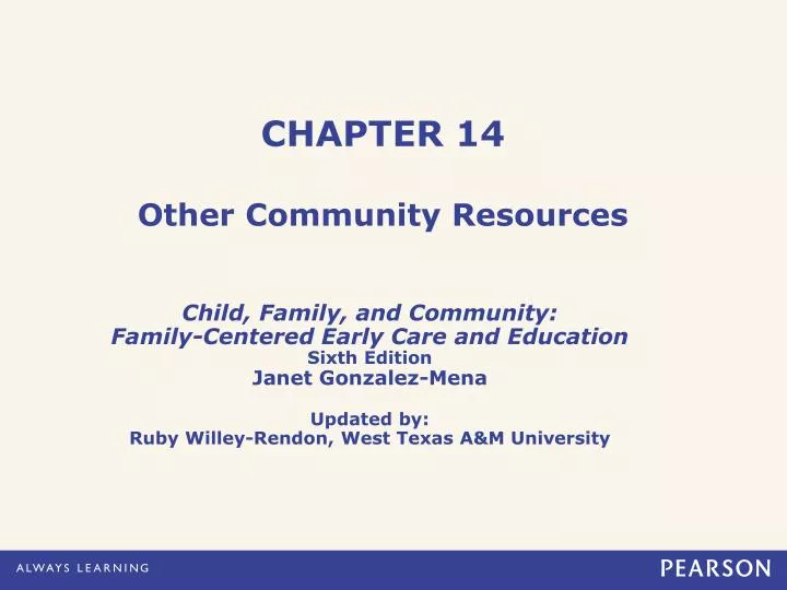 chapter 14 other community resources