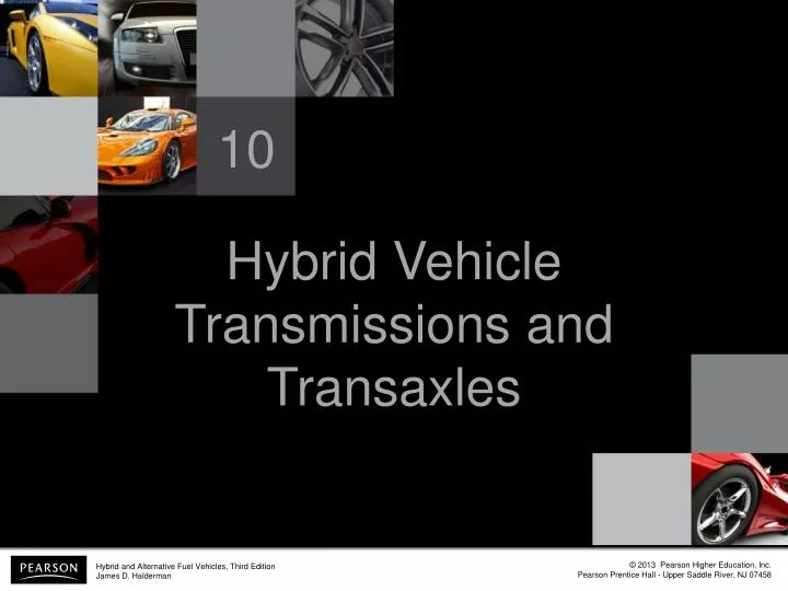 hybrid vehicle transmissions and transaxles