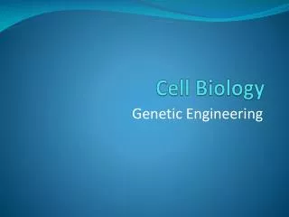 cell biology