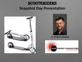 Scooterizers Snapshot Day Presentation