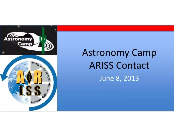 astronomy camp ariss contact