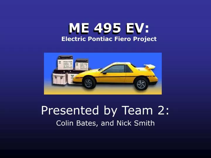 me 495 ev