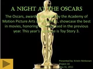 A Night at the Oscars