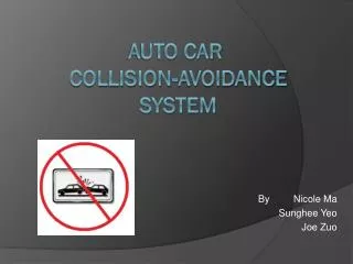 Auto car Collision-avoidance System