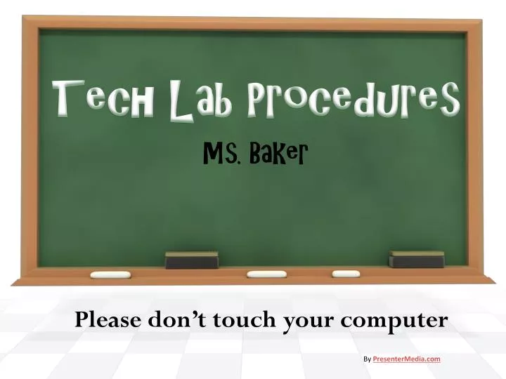 tech lab procedures
