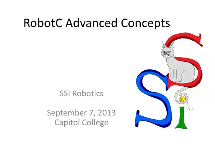 robotc advanced concepts