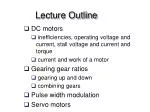 Lecture Outline - slide 1