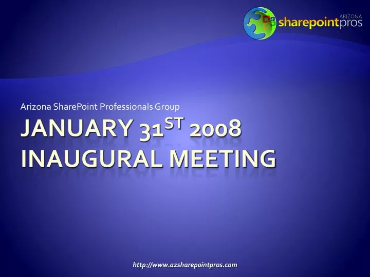 arizona sharepoint professionals group