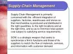Supply-Chain Management - slide 1
