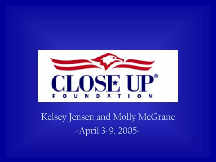 kelsey jensen and molly mcgrane april 3 9 2005