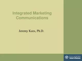 Integrated Marketing Communications