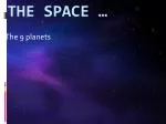Exploring the 9 Planets of Our Solar System - slide 1