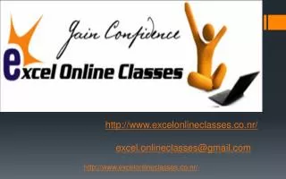 excelonlineclasses.co.nr/ excel.onlineclasses@gmail