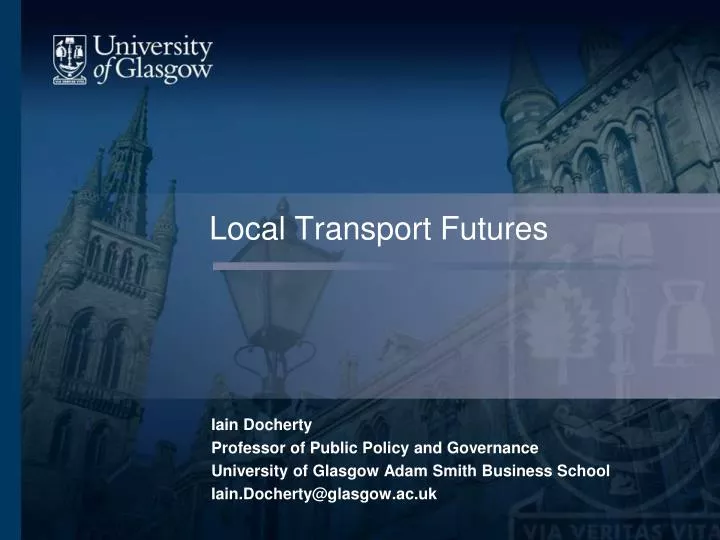 local transport futures