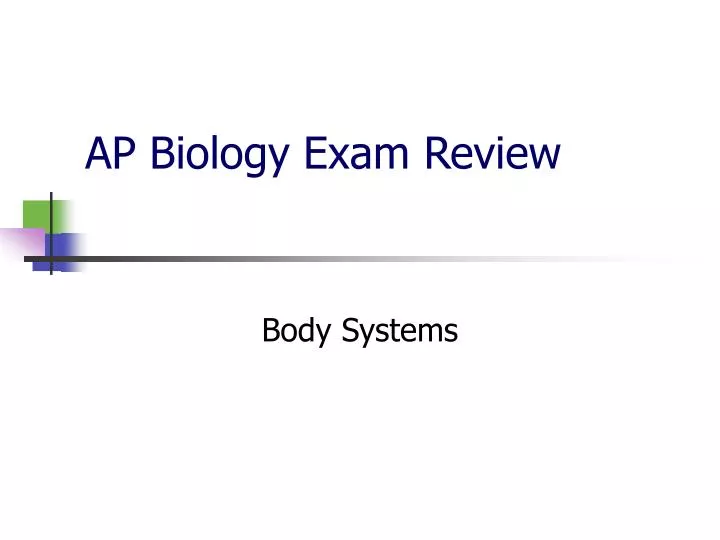 ap biology exam review
