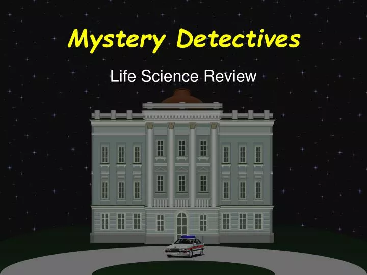 mystery detectives