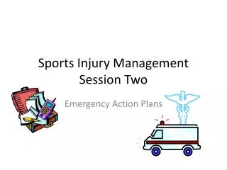 Sports Injury Management Session Two