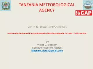 TANZANIA METEOROLOGICAL AGENCY