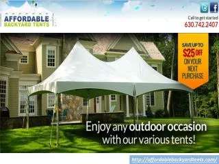 Tent Rentals in Elmhurst