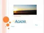 Agadir - slide 1
