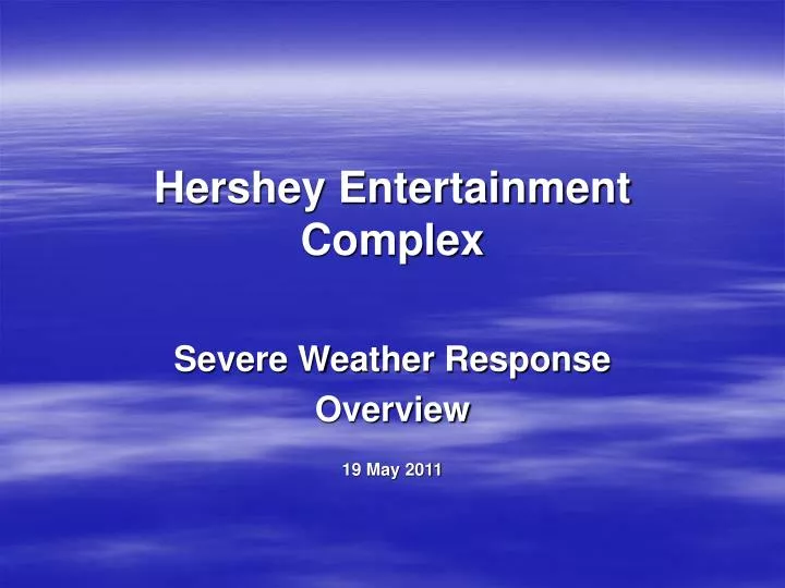 hershey entertainment complex