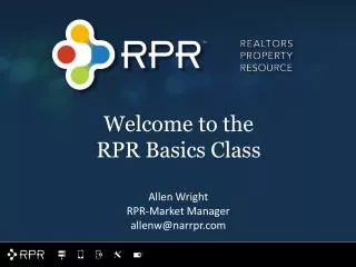 Allen Wright RPR-Market Manager allenw@narrpr