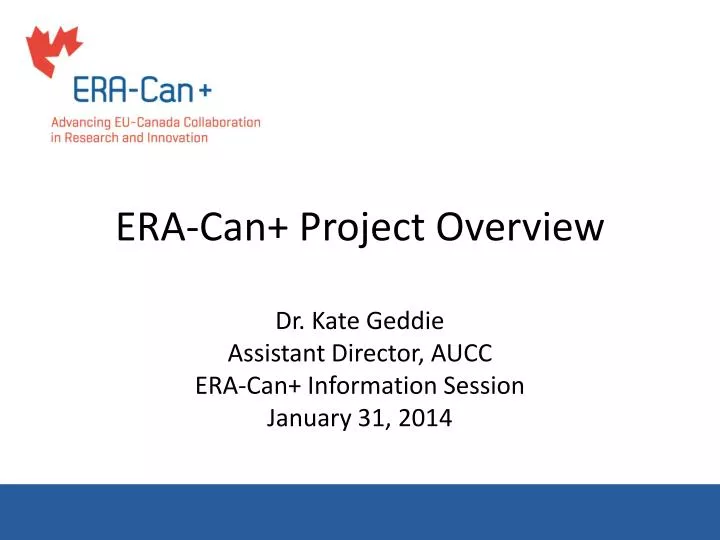era can project overview