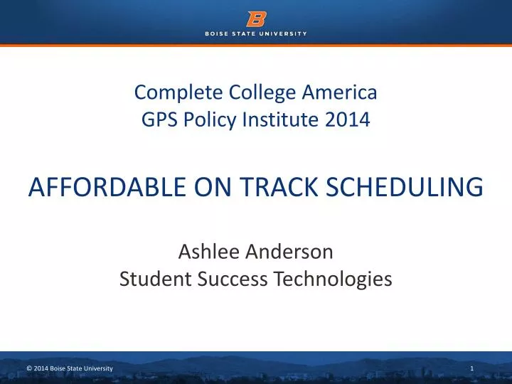 complete college america gps policy institute 2014