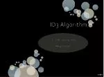 PPT - ID3 Algorithm PowerPoint Presentation, free download - ID:3215777