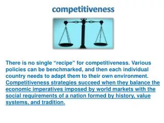 competitiveness