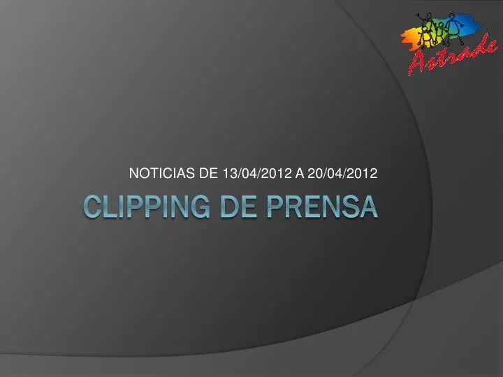 noticias de 13 04 2012 a 20 04 2012