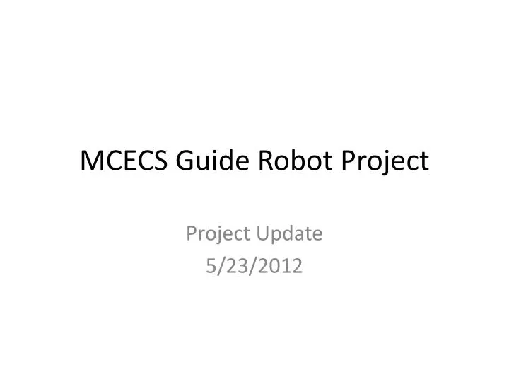 mcecs guide robot project