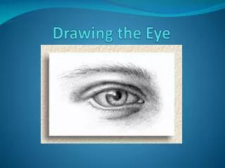 drawing the eye