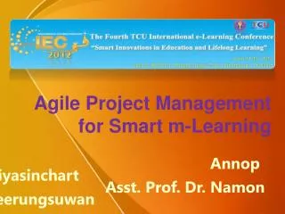 Agile Project Management for Smart m-Learning