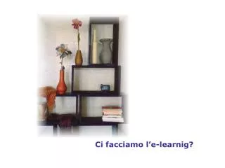 ci facciamo l e learnig