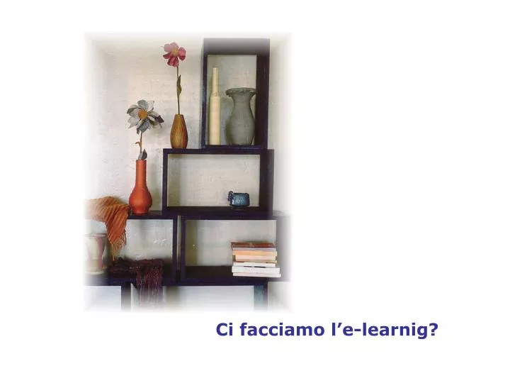 ci facciamo l e learnig