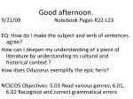 Good afternoon. - slide 1