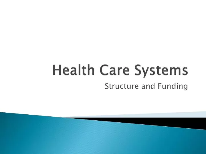 health care systems