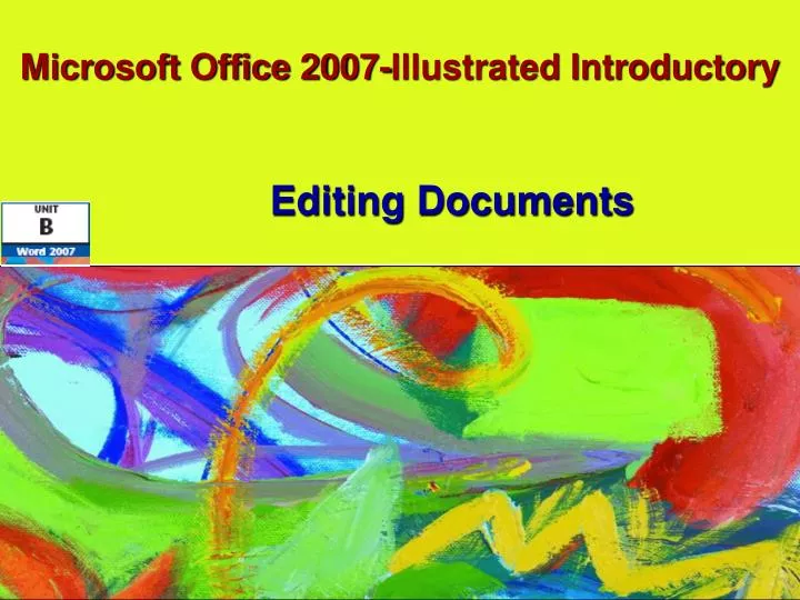 microsoft office 2007 illustrated introductory