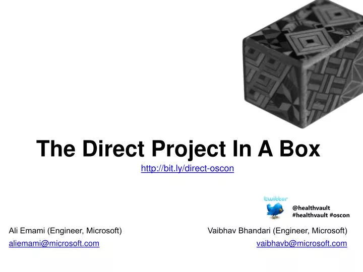 the direct project in a box