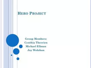Hero Project