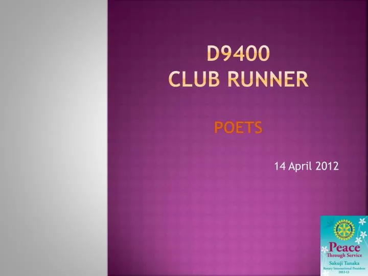 d9400 club runner poets