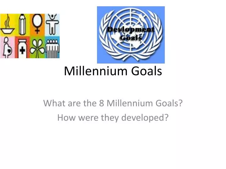 millennium goals