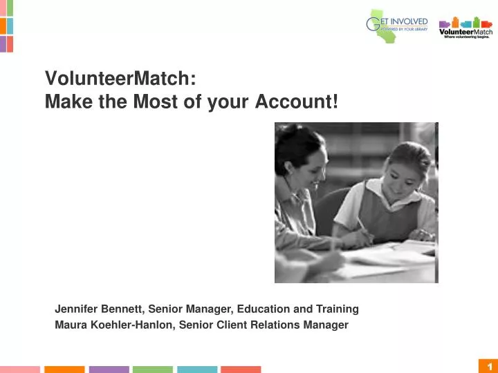 volunteermatch make the most of your account