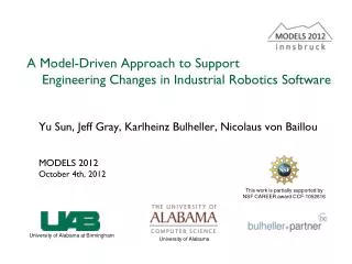 Yu Sun, Jeff Gray, Karlheinz Bulheller , Nicolaus von Baillou MODELS 2012 October 4th, 2012